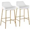 Lumisource Set Of 2 Daniella Fixed-Height Bar Stools Home -Ruelala 3050057954 RLLD 1