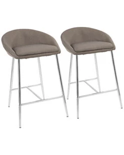 Lumisource Set Of 2 Matisse Counter Stools Home