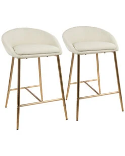 Lumisource Set Of 2 Matisse Counter Stools Home