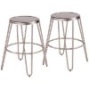 Lumisource Set Of 2 Avery Metal Counter Stools Home 1 Lumisource Set Of 2 Avery Metal Counter Stools Home -Ruelala 3050086172 RLLD 1