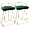 Lumisource Set Of 2 Canary Counter Stools Home 2 Lumisource Set Of 2 Canary Counter Stools Home -Ruelala 3050086212 RLLD 1