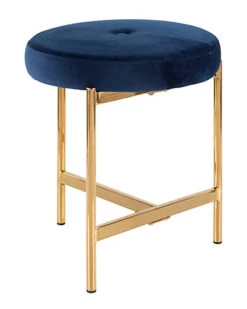 Lumisource Chloe Vanity Stool Home
