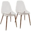 Lumisource Set Of 2 Clara Dining Chairs Home 1 Lumisource Set Of 2 Clara Dining Chairs Home -Ruelala 3050086250 RLLD 1
