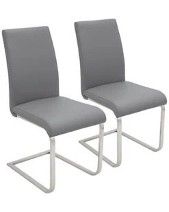 Lumisource Set Of 2 Foster Dining Chairs Home