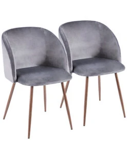 Lumisource Set Of 2 Fran Dining Chairs Home