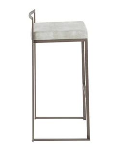 Lumisource Set Of 2 Fuji Stacker Barstools Home -Ruelala 3050086415 RLLD 4
