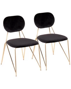 Lumisource Set Of 2 Gwen Chairs Home