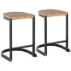 Lumisource Set Of 2 Industrial Demi Counter Stools Home -Ruelala 3050086995 RLLD 1