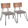 Lumisource Set Of 2 Loft Chairs Home 1 Lumisource Set Of 2 Loft Chairs Home -Ruelala 3050087018 RLLD 1