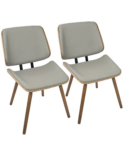 Lumisource Set Of 2 Lombardi Chairs Home 3 Lumisource Set Of 2 Lombardi Chairs Home