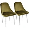 Lumisource Set Of 2 Marcel Dining Chairs Home 1 Lumisource Set Of 2 Marcel Dining Chairs Home -Ruelala 3050087042 RLLD 1
