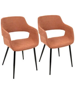 Lumisource Set Of 2 Margarite Chairs Home