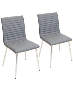 Lumisource Set Of 2 Mason Swivel Chairs Home