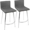 Lumisource Set Of 2 Mason Swivel Counter Stools Home 1 Lumisource Set Of 2 Mason Swivel Counter Stools Home -Ruelala 3050087061 RLLD 1