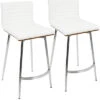 Lumisource Set Of 2 Mason Swivel Counter Stools Home -Ruelala 3050087062 RLLD 1