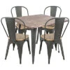 Lumisource 5pc Oregon Dining Set Home 1 Lumisource 5pc Oregon Dining Set Home -Ruelala 3050087100 RLLD 1