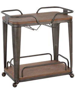 Lumisource Oregon Bar Cart Home