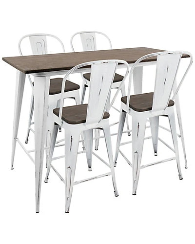 Lumisource Oregon High Back Counter Set Home 3 Lumisource Oregon High Back Counter Set Home