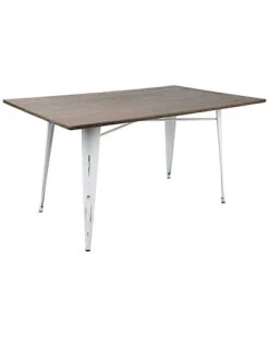 Lumisource Oregon Rectangle Dining Table Home