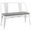 Lumisource Oregon Upholstered Bench Home -Ruelala 3050087133 RLLD 1
