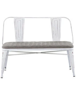 Lumisource Oregon Upholstered Bench Home -Ruelala 3050087133 RLLD 2