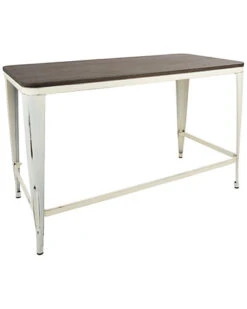 Lumisource Pia Industrial Desk Home