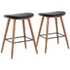 Lumisource Set Of 2 Saddle Counter Stools Home -Ruelala 3050087183 RLLD 1