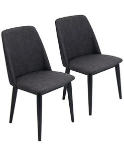Lumisource Set Of 2 Tintori Dining Chairs Home