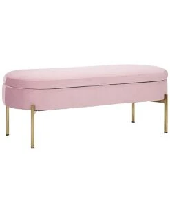 Lumisource Chloe Storage Bench Home