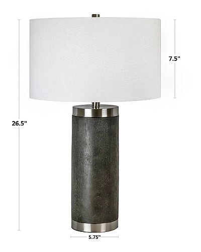 Lumisource Cylinder 26.5in Poly Table Lamp Home 6 Lumisource Cylinder 26.5in Poly Table Lamp Home - Image 4