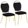 Lumisource Set Of 2 Keyhole Dining Chairs Home -Ruelala 3050172611 RLLD 1
