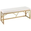 Lumisource Folia Metal Bench Home