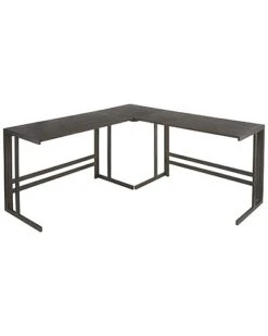 Lumisource Roman L-Shaped Office Desk Set Home