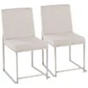 Lumisource High Back Fuji Dining Chair - Set Of 2 Home -Ruelala 3050208703 RLLD 1