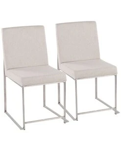 Lumisource High Back Fuji Dining Chair - Set Of 2 Home