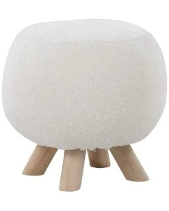 Lumisource Olaf Sherpa Ottoman Home