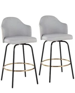 Lumisource Set Of 2 Ahoy Counter Stools Home