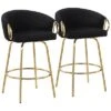 Lumisource Set Of 2 Claire Fixed-Height Counter Stools Home -Ruelala 3050251074 RLLD 1