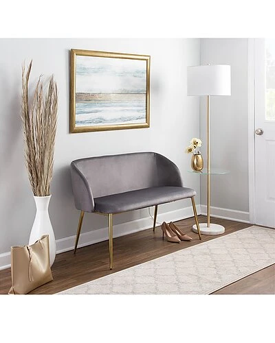 Lumisource Fran Bench Home 4 Lumisource Fran Bench Home - Image 2