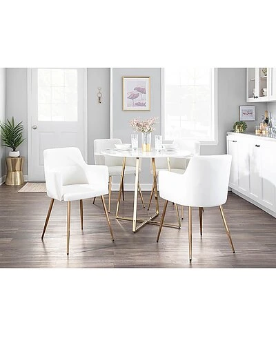 Lumisource Set Of 2 Andrew Chairs Home 4 Lumisource Set Of 2 Andrew Chairs Home - Image 2