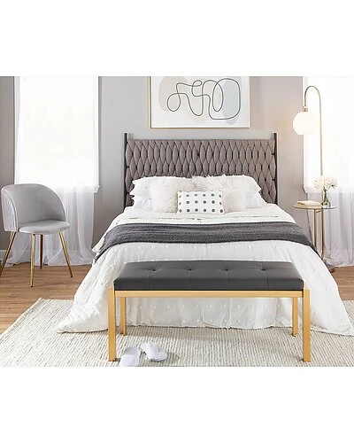 Lumisource Fran Pleated Chair Set Of 2 Home 4 Lumisource Fran Pleated Chair Set Of 2 Home - Image 2