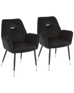 Lumisource Set Of 2 Wendy Chairs Home
