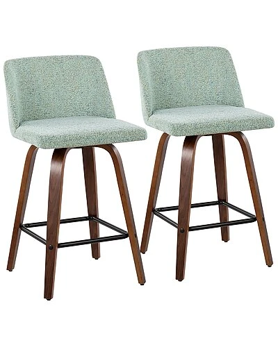 Lumisource Toriano Counter Stool Set Of 2 Home 3 Lumisource Toriano Counter Stool Set Of 2 Home