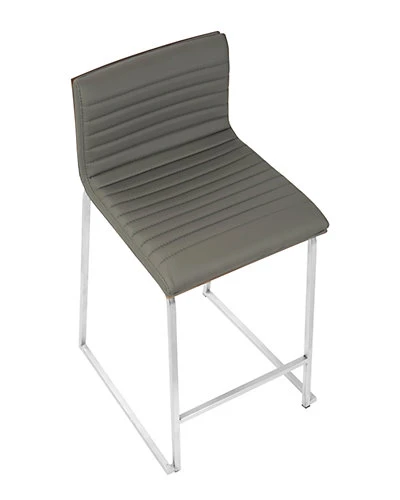 Lumisource Set Of 2 Mara Counter Stools Home 6 Lumisource Set Of 2 Mara Counter Stools Home - Image 4