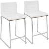 Lumisource Set Of 2 Mara Counter Stools Home 1 Lumisource Set Of 2 Mara Counter Stools Home -Ruelala 3050343984 RLLD 1