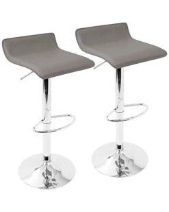 Lumisource Set Of 2 Ale Barstools Home