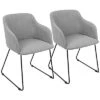 Lumisource Set Of 2 Daniella Dining Chairs Home 2 Lumisource Set Of 2 Daniella Dining Chairs Home -Ruelala 3050344082 RLLD 1