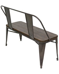 Lumisource Oregon Dining Bench Home -Ruelala 3050344167 RLLD 4