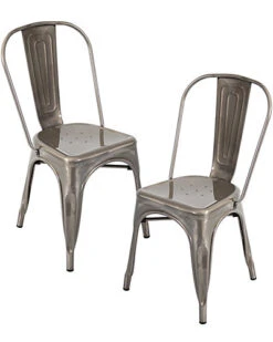 Lumisource Set Of 2 Oregon Dining Chairs Home