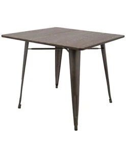Lumisource Oregon Square Table Home